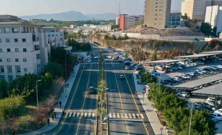 MEÜ Tıp Fakültesi Hastanesi’nin giriş yolu yenilendi