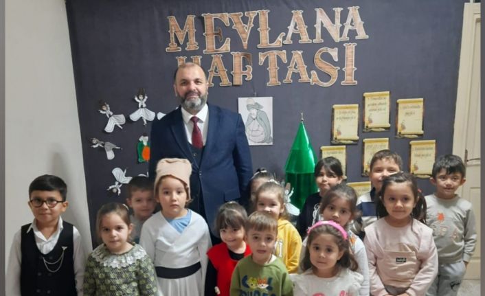 Mevlana Haftası’nda Kur’an Kursları’na ziyaret