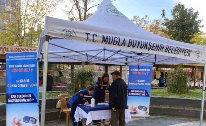 Muğla Büyükşehir 13 İlçede vatandaşların şekerine baktı