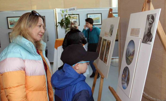 Muğla, Rıfat Çığ’ın suluboya eserleriyle renklendi