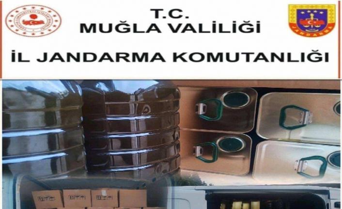 Muğla’da bin 520 litre sahte zeytinyağı ele geçirildi