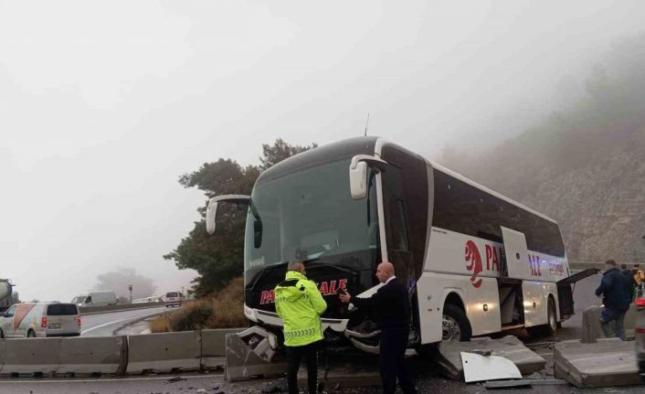 Muğla’da otobüs kazası: 5 yaralı