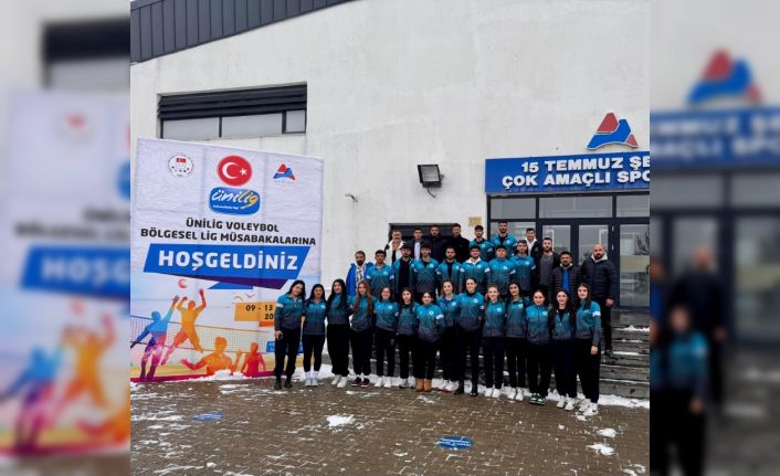 Munzur Üniversitesi kadın voleybol takımı, Ünilig’de 3’üncü oldu