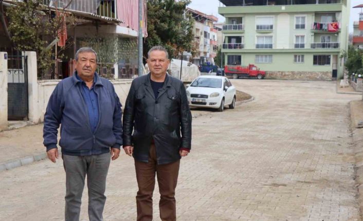 Nazilli’de yol çalışmaları devam ediyor