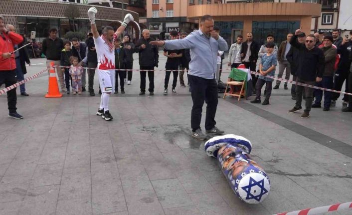 Netenyahu Rize’de nakavt oldu