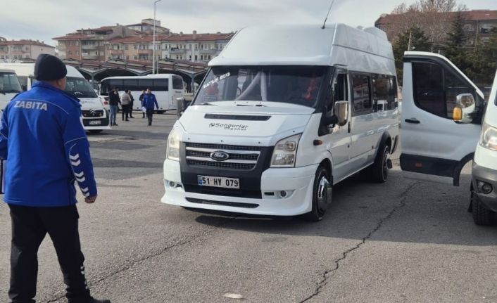 Niğde Belediyesi Servis Araçlarını Mercek Altına Aldı