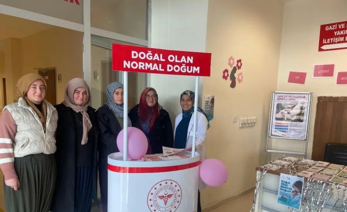 "Normal Doğum Eylem Planı" kapsamında anne adaylarına bilgilendirme