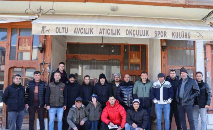 Oltu’da 17 avcı sınava girdi