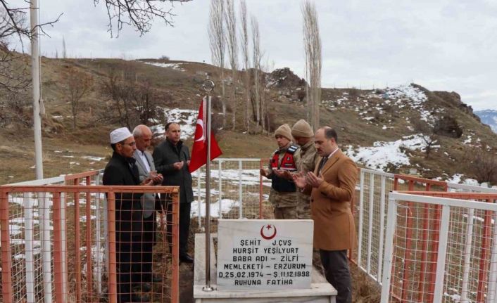 Oltu’da şehide vefa