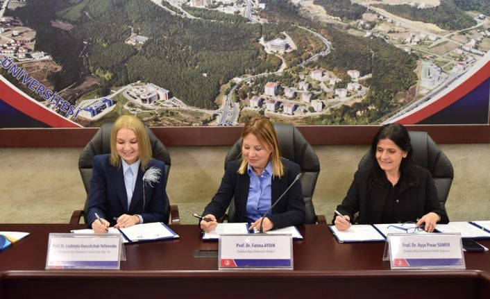 OMÜ ile Kiev Üniversitesi arasında iş birliği protokolü