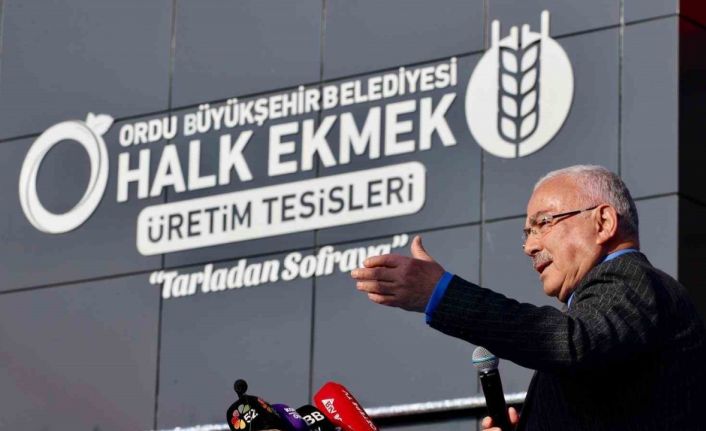 Ordu’da Halk Ekmek açıldı