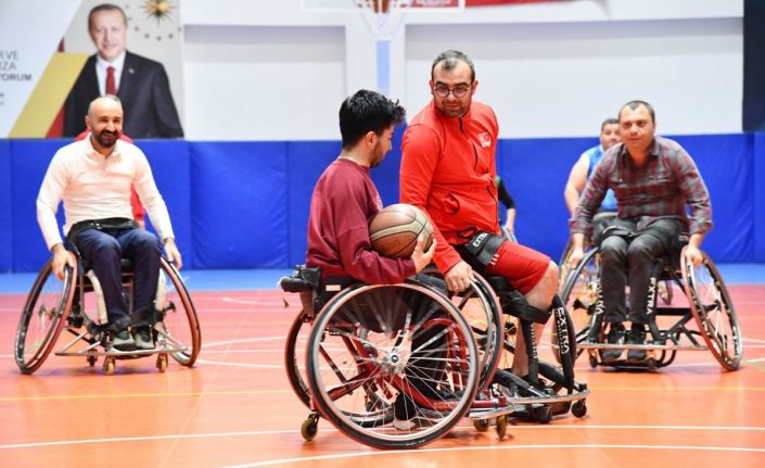 Osmaniye’de farkındalık oluşturan basketbol maçı