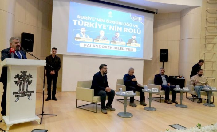 Palandöken Belediyesi’nden "Suriye’nin Özgürlüğü ve Türkiye’nin Rolü" paneli