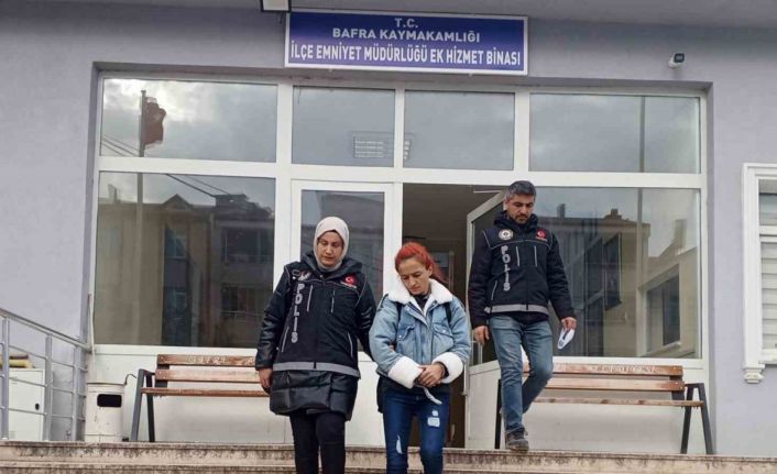 Pembe kokain ile yakalanan kadın tutuklandı