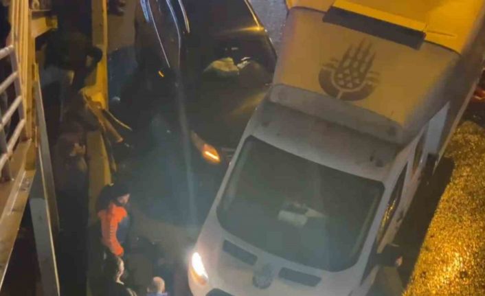 Pendik’te trafik kazası : 1 yaralı