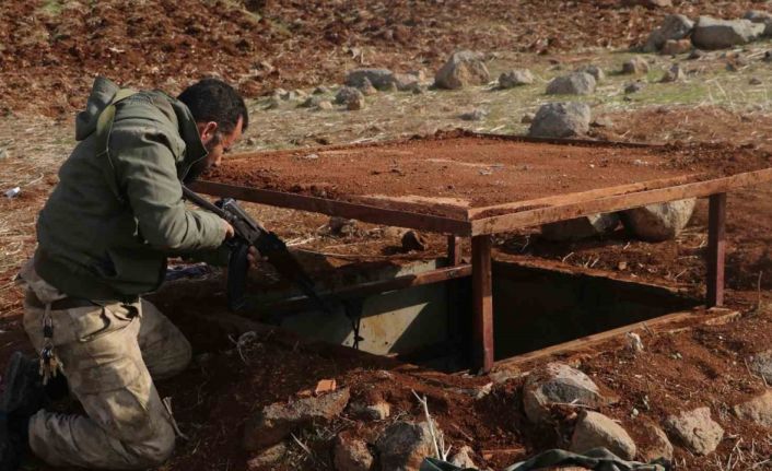 PKK/YPG’nin Tel Rıfat’taki fare deliğinin ucundan kaçış asansörü çıktı