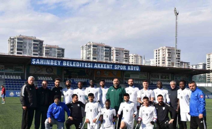 Şahinbey Ampute’den 1-0’lık galibiyet