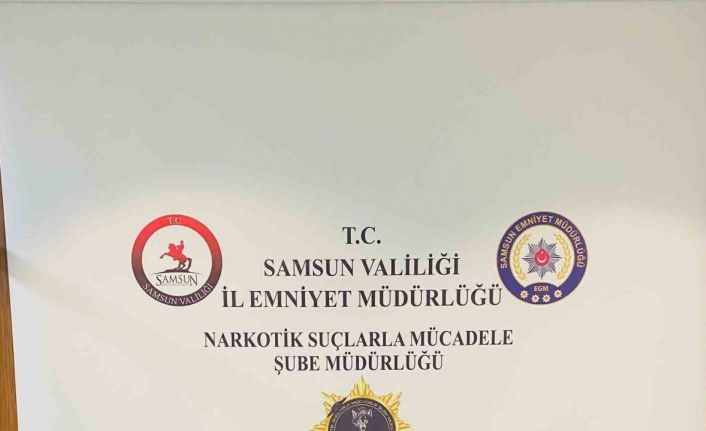 Samsun’da 2 bin 632 adet sentetik ecza ele geçirildi