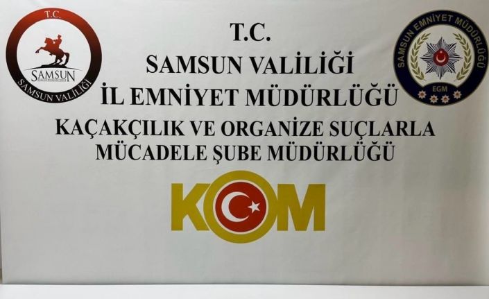 Samsun’da sahte plakayla yakalanan 2 kişi gözaltına alındı