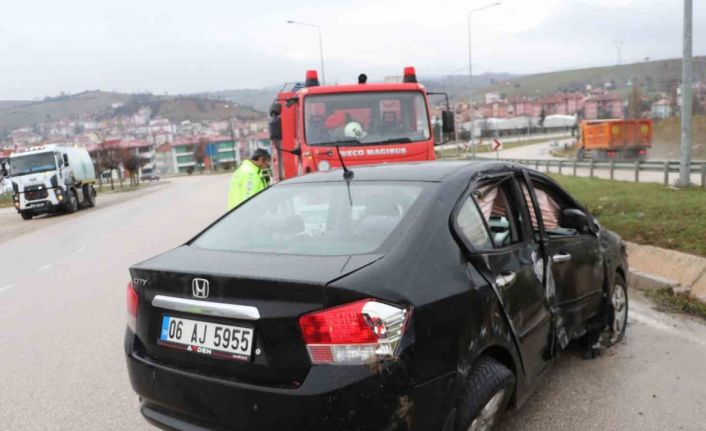 Samsun’da trafik kazası: 3 yaralı