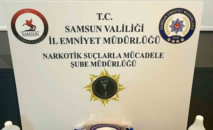 Samsun’da uyuşturucu operasyonu: 2 gözaltı