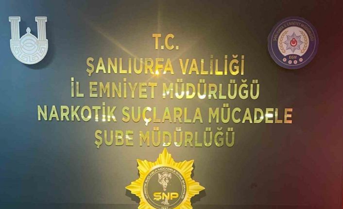 Şanlıurfa’da uyuşturucu operasyonunda 4 gözaltı