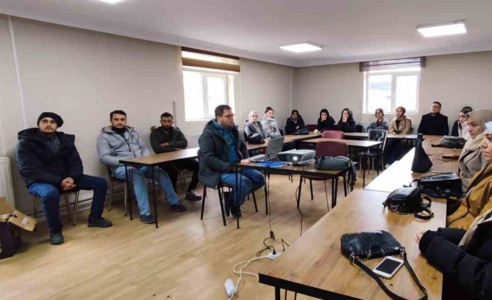 Selim’de ’Buğdaygil yem bitkileri yetiştiriciliği’ kursu düzenlendi