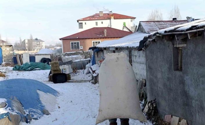 Sibirya soğukları Ağrı’da yaşamı felç etti