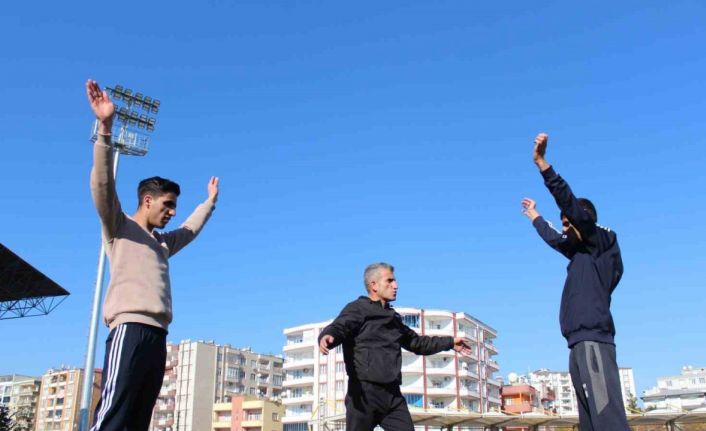 Siirt’te görme engelli atlet kardeşlerin hedefi dünya şampiyonluğu