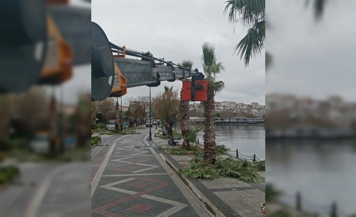 Silivri Belediyesi kışa hazırlık çalışmalarına devam ediyor