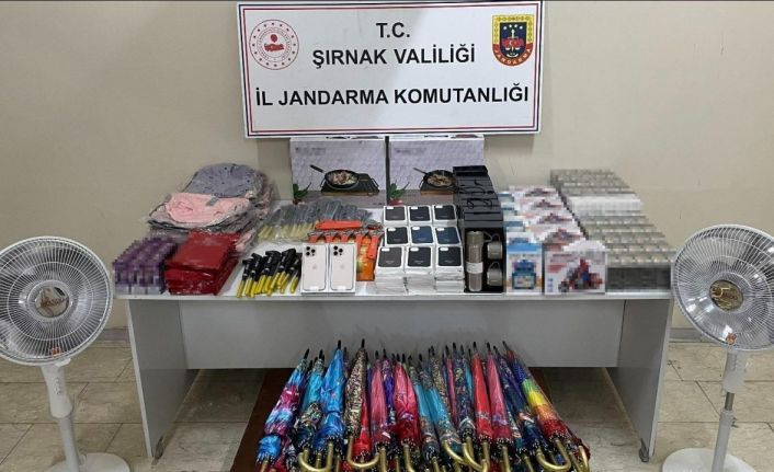 Şırnak’ta jandarma ekiplerinden asayiş ve kaçakçılık operasyonu