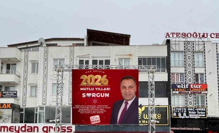 Sorgun Belediyesi 2026’ya ‘Merhaba’ diyor