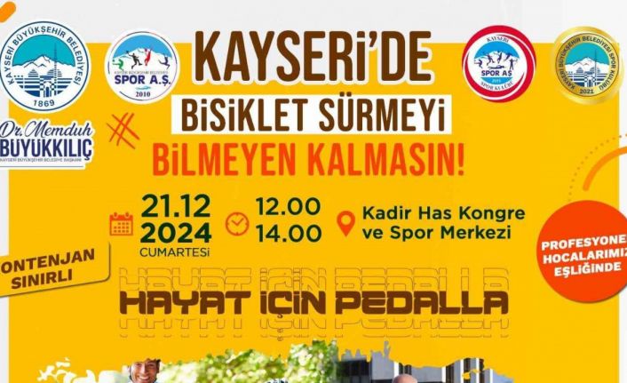 Spor AŞ bisiklet sürmeyi öğretecek