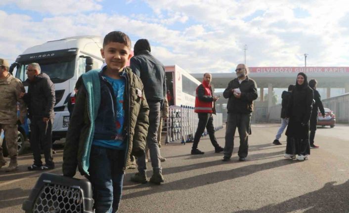 Suriyeli Ahmet kedisi ’Esmer’ ile memleket yolunda