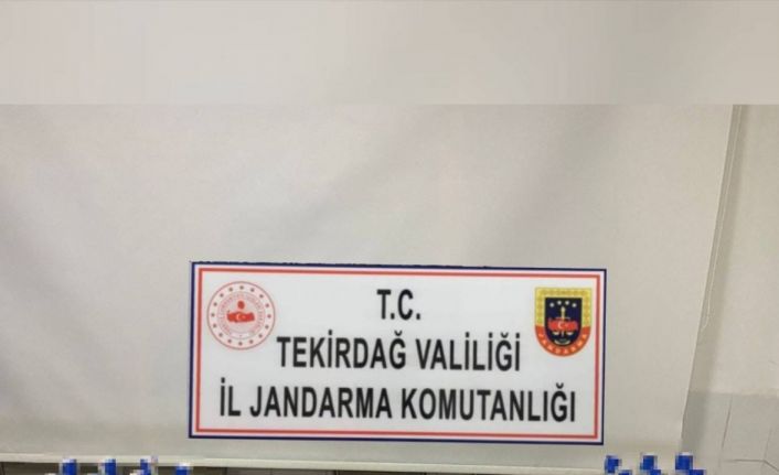 Tekirdağ’da kaçak alkollü içki ve uyuşturucu madde ele geçirildi