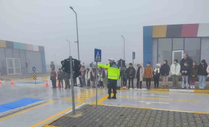 Tekirdağ’da öğrencilere trafik bilinci kazandırılıyor