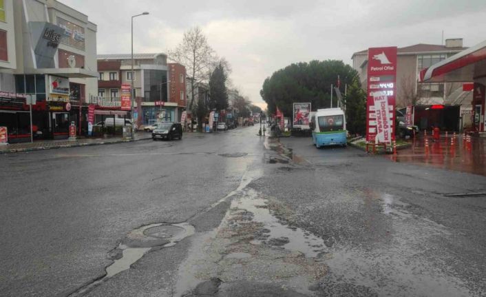 Tekirdağ’da sağanak yağış