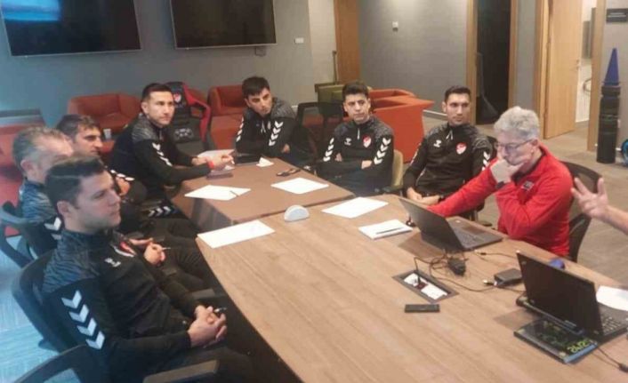 TFF Riva Tesisleri’nde ’MHK maç öncesi kampı’ devam ediyor