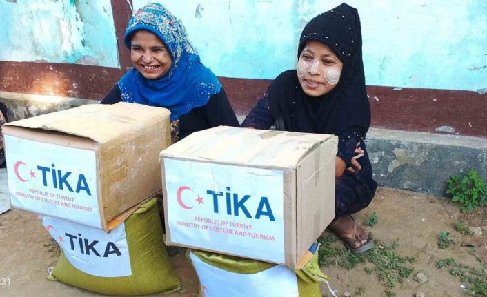 TİKA, Türkiye’nin yardım elini Myanmar’da afetzedelere uzattı