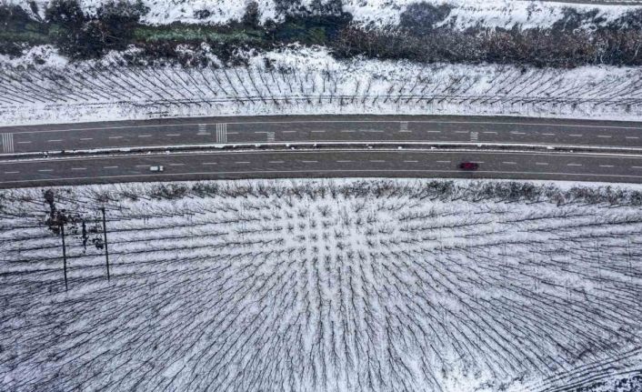 Tokat’ta görenleri hayran bırakan kış manzarası