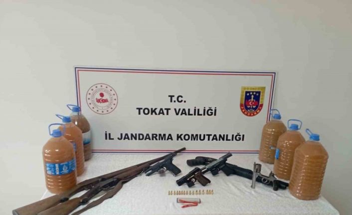 Tokat’ta silah kaçakçılığı operasyonu: 12 şüpheli gözaltında