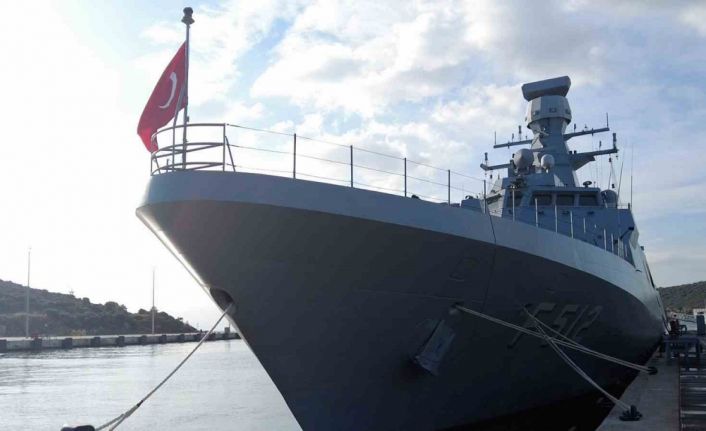 Türkiye’nin göz bebeği TCG Büyükada, yeni yılda nöbette