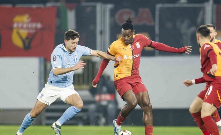 UEFA Avrupa Ligi: Malmö: 1 - Galatasaray: 1 (İlk yarı)