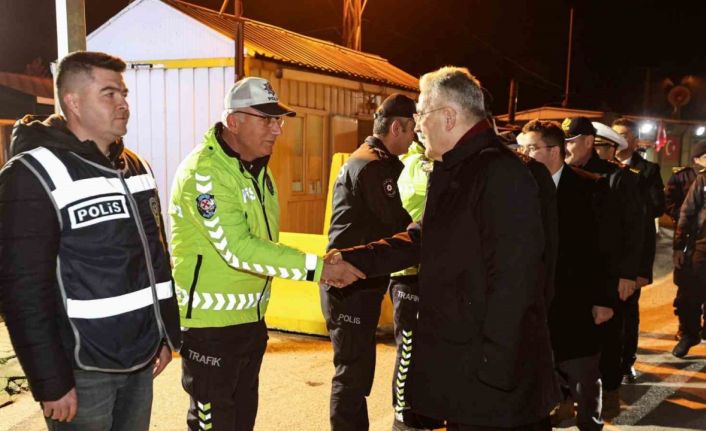 Vali Ayyıldız’dan güvenlik güçlerine ziyaret