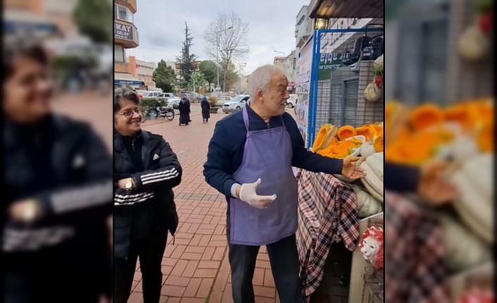 Yöresel ürünü şehit yakınlarına, dul ve yetimlere ikram ettiler