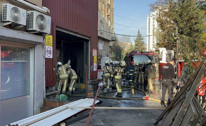 Zeytinburnu Matbaacılar Sitesinde yangın paniği