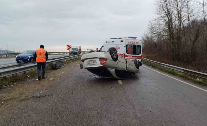 Zonguldak’ta feci kaza: 3 yaralı