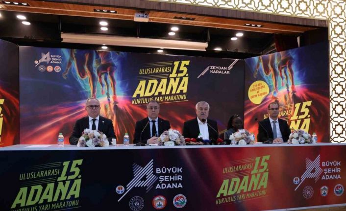 15. Adana Uluslararası Kurtuluş Yarı Maratonu Pazar günü koşulacak