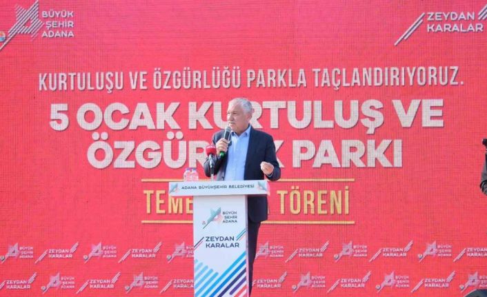 5 Ocak Kurtuluş ve Özgürlük Parkı’nın temeli atıldı