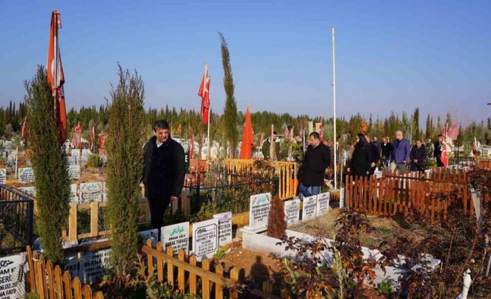 Adıyaman’da deprem şehitliği anıtı için ilk adım atıldı